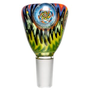 Shop Kevin Howell - Push Slide - 14mm - Green Stardust w/ Multi Color Linework in australian