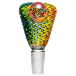 Shop Kevin Howell - Push Slide - 14mm - Fade to Clear Rainbow Linework in australian