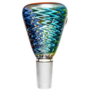 Shop Kevin Howell - Push Slide - 14mm - Fade to Clear Rainbow Linework in australian