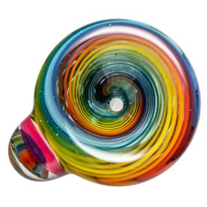 Shop Kevin Howell - Push Slide - 14mm - Fade to Clear Rainbow Linework in australian