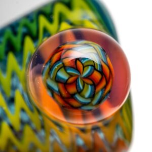 Shop Kevin Howell - Push Slide - 14mm - Fade to Clear Rainbow Linework in australian