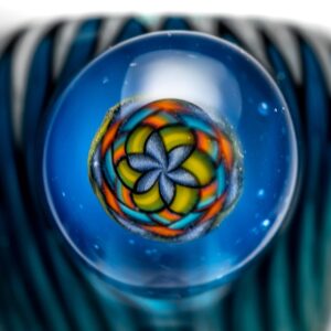 Shop Kevin Howell - Push Slide - 14mm - Smoke & Ice Linework in australian