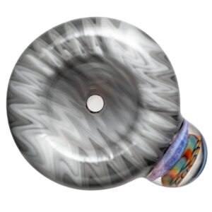 Shop Kevin Howell - Push Slide - 14mm - Smoke, Red & Rainbow Linework #1 in australian