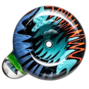 Shop Kevin Howell - Push Slide - 18mm - Aqua, Red & Purple Linework in australian