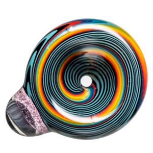 Shop Kevin Howell - Push Slide - 18mm - Agua, Red & Rainbow Linework in australian