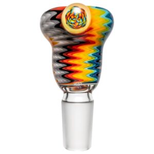Shop Kevin Howell - Push Slide - 18mm - Smoke & Multi Color Linework in australian