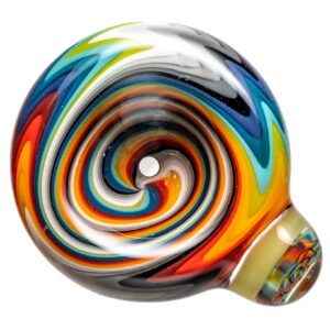 Shop Kevin Howell - Push Slide - 18mm - Smoke & Multi Color Linework in australian