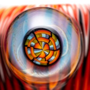 Shop Kevin Howell - Push Slide - 18mm - Orange & Fruit Stripe Linework in australian