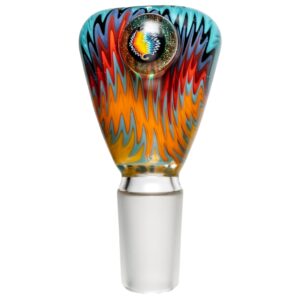 Shop Kevin Howell - Push Slide - 18mm - Aqua Multi Color Linework in australian