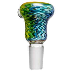 Shop Kevin Howell - Push Slide - 18mm - Fade to Clear Rainbow Linework in australian