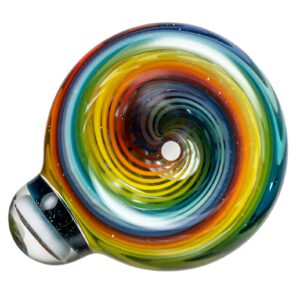 Shop Kevin Howell - Push Slide - 18mm - Fade to Clear Rainbow Linework in australian
