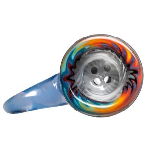 Shop Kevin Howell - Martini Slide w/ Worked Joint - 4 Hole - 14mm - Moonstone in australian