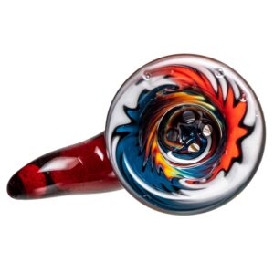 Shop Kevin Howell - Martini Slide w/ Worked Joint - 4 Hole - 14mm - Pomegranate in australian