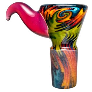 Shop Kevin Howell - Martini Slide w/ Worked Joint - 4 Hole - 18mm - Telemagenta in australian