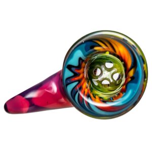 Shop Kevin Howell - Martini Slide w/ Worked Joint - 4 Hole - 18mm - Telemagenta in australian