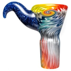 Shop Kevin Howell - Martini Slide w/ Worked Joint - 4 Hole - 18mm - Blue Blizard in australian