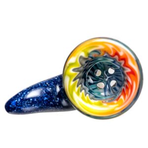Shop Kevin Howell - Martini Slide w/ Worked Joint - 4 Hole - 18mm - Blue Blizard in australian
