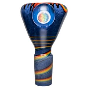 Shop Kevin Howell - Push Slide w/ Worked Joint - 14mm - Purple & Rainbow in australian