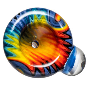 Shop Kevin Howell - Push Slide w/ Worked Joint - 14mm - Purple & Rainbow in australian