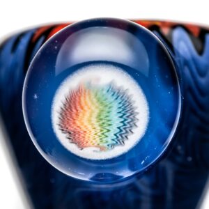 Shop Kevin Howell - Push Slide w/ Worked Joint - 14mm - Purple & Rainbow in australian