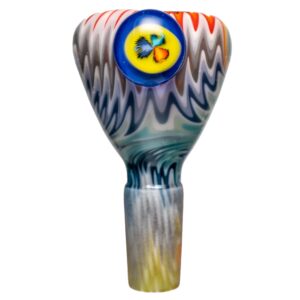 Shop Kevin Howell - Push Slide w/ Worked Joint - 14mm - Smoke & Fruit Stripe in australian