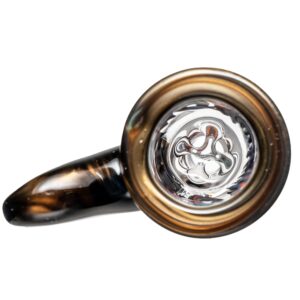 Shop Kevin Howell - Martini Slide w/ Worked Joint - 4 Hole - 18mm - Bipolar w/ Electrum in australian