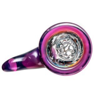 Shop Kevin Howell - Martini Slide w/ Worked Joint - 4 Hole - 18mm - Bipolar w/ Royal Jelly in australian