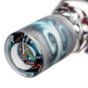 Shop Kevin Howell - Martini Slide w/ Worked Joint - 4 Hole - 18mm - Bipolar w/ Royal Jelly in australian