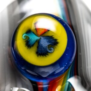 Shop Kevin Howell - Worked Spoon - Smoke, Red & Rainbow in australian