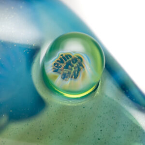 Shop Kevin Murray - Push Slide - 14mm - Blue Stardust Meta Mix w/ Rainbow Reti in australian