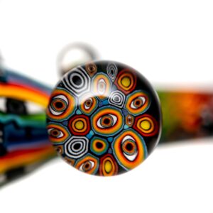 Shop Kevin Murray - Martini Slide - 14mm - Multi Color Wag & Rainbow Faces in australian