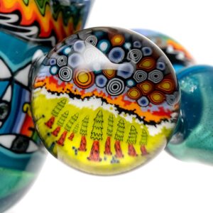 Shop Kevin Murray - 4 Section Side Car Dry - Blue Stardust Mix in australian