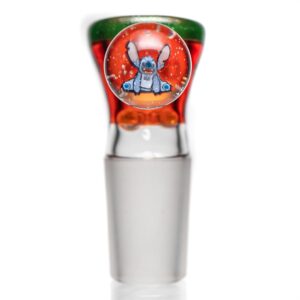 Shop Keys Glass - Martini Slide - 18mm - Stitch - Phoenix & Green Stardust in australian