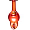 Shop Keys Glass - Spinner Bubble Cap - Kenny - Sparkle Red in australian