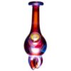 Shop Keys Glass - Spinner Bubble Cap - Millie - Amber Purple in australian