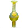 Shop Keys Glass - Bubble Cap - Yellow Murakami Flower - Green Satin in australian