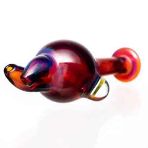 Shop Keys Glass - Spinner Bubble Cap - Millie - Amber Purple in australian