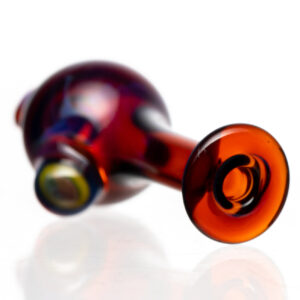 Shop Keys Glass - Spinner Bubble Cap - Millie - Amber Purple in australian