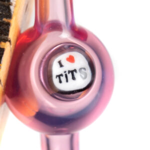Shop Keys Glass - Bubble Cap - I <3 Tits - Karmaline in australian