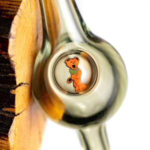 Shop Keys Glass - Bubble Cap - Orange Dancing Bear - CFL Potion in australian