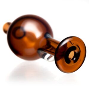 Shop Keys Glass - Bubble Cap - Orange Dancing Bear Head - Sienna Brown in australian