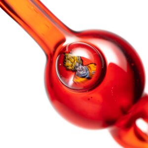 Shop Keys Glass - Spinner Bubble Cap - Super Saiyan Goku - Red Elvis in australian