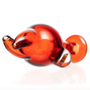 Shop Keys Glass - Spinner Bubble Cap - Kenny - Sparkle Red in australian