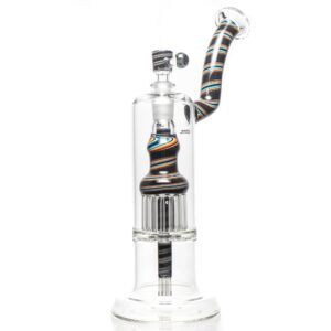 Shop Leisure - Diffy 13 Arm Double Bubbler - Sparkle Black w/ Fire & Ice in australian