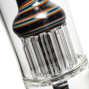 Shop Leisure - Diffy 13 Arm Double Bubbler - Sparkle Black w/ Fire & Ice in australian