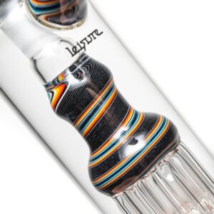 Shop Leisure - Diffy 13 Arm Double Bubbler - Sparkle Black w/ Fire & Ice in australian