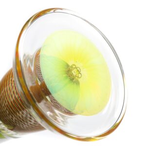 Shop Leisure - Worked Diffy 13 Arm Double Bubbler - Slyme w/ Rasta Retti in australian