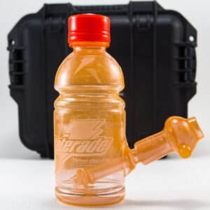 Shop Luda x Evol - Peach Haterade Bubbler in australian