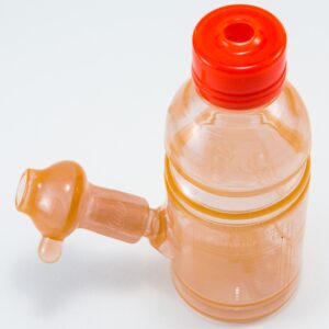 Shop Luda x Evol - Peach Haterade Bubbler in australian