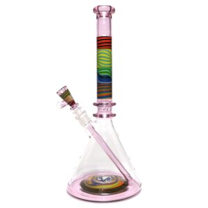 Shop MTP Glass - BBB Mismatched Beaker - Transparent Pink in australian